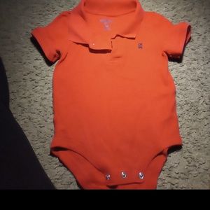 Oshkosh Red Onesie 18M